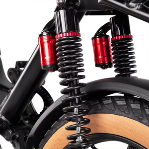 Bicicleta Eléctrica Estilo Moped con Batería de Litio Extraíble de Largo Alcance de 15AH, Motor de 500W, Neumático Grueso de 20" x 4.0, 7 Velocidades, ZB Long Range Removable B - Product Image 4