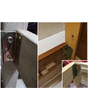 Thép Đồ Nội Thất Phụ Kiện Phần Cứng Cho Giường Sofa Kết Nối Phù Hợp Khung Giường Bản Lề - Product Image 6