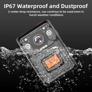 Cámara Corporal Portátil 4G con Video 2K, Foto de 40MP, Resistencia al Agua IP67, Visión Nocturna IR, Funciones WIFI, GPS y Bluetooth para Guardias de Seguridad - Product Image 4