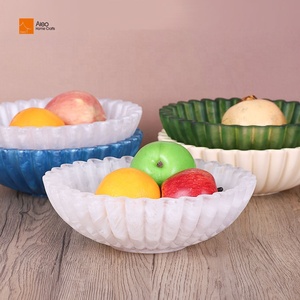 Hiện Đại Polyresin Salad Phục Vụ Bát Đảng Thân Thiện Với Môi Thiết Kế Tối Giản Chất Lượng Cao Thực Phẩm An Toàn Đồ Ăn Nhà Bếp Bộ Đồ Ăn - Product Image 4