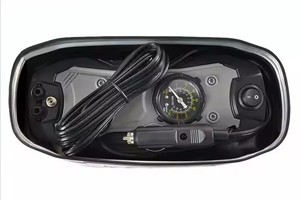 Essential Portable Electric Inflator for Vehicle Travel Universal Air Compressor with Pressure <b>Gauges</b> for <b>Tires</b> and Air Pumps - Product Image 3