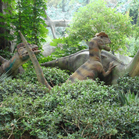 Modèles animatroniques de dinosaures réalistes personnalisés pour centre de divertissement, gros équipement pour exposition