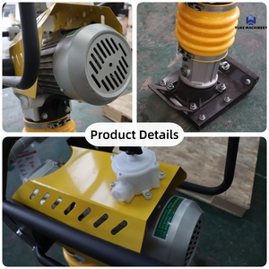 6.5Hp <span class=keywords><strong>Tamping</strong></span> Impact <span class=keywords><strong>Rammer</strong></span> perlengkapan bumi ramping untuk konstruksi jalan - Product Image 3