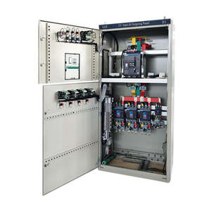 Tableau de distribution électrique professionnel en aluminium revêtu de zinc, classé IP65 pour l'extérieur, pour chantier de construction - Product Image 5