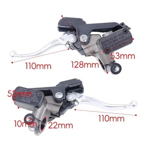 Kit d'assemblage <span class=keywords><strong>de</strong></span> <span class=keywords><strong>frein</strong></span> à disque hydraulique avant et arrière pour Surron Ultra Bee, rotor <span class=keywords><strong>de</strong></span> 240 mm, étrier CNC pour moto électrique tout-terrain - Product Image 3