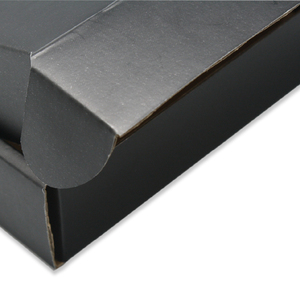 Boîte d'expédition en carton ondulé noir, carton durable pour la livraison de produits e-commerce - Product Image 5