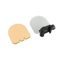 Lunette de visée pliable en acier et plastique avec protection d'objectif 6x et 2 lentilles pour la chasse en extérieur