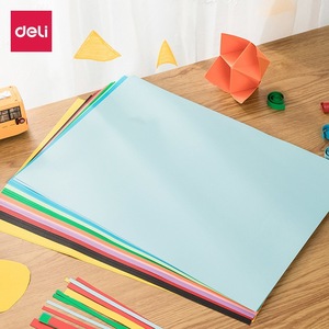 Papel de cartulina Deli Craft A4, 30 hojas de papel de colores para proyectos de bricolaje para niños - Product Image 3