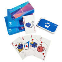 Jeu de cartes à jouer personnalisées avec logo imprimé, ensemble de cartes de poker personnalisées dans un coffret cadeau haut de gamme pour cadeaux d'entreprise
