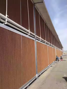 Geflügel haus Nass vorhang Kühl kissen Hochwertiges Verdunstung skühl kissen Kraft papier Wasser kühl kissen - Product Image 6