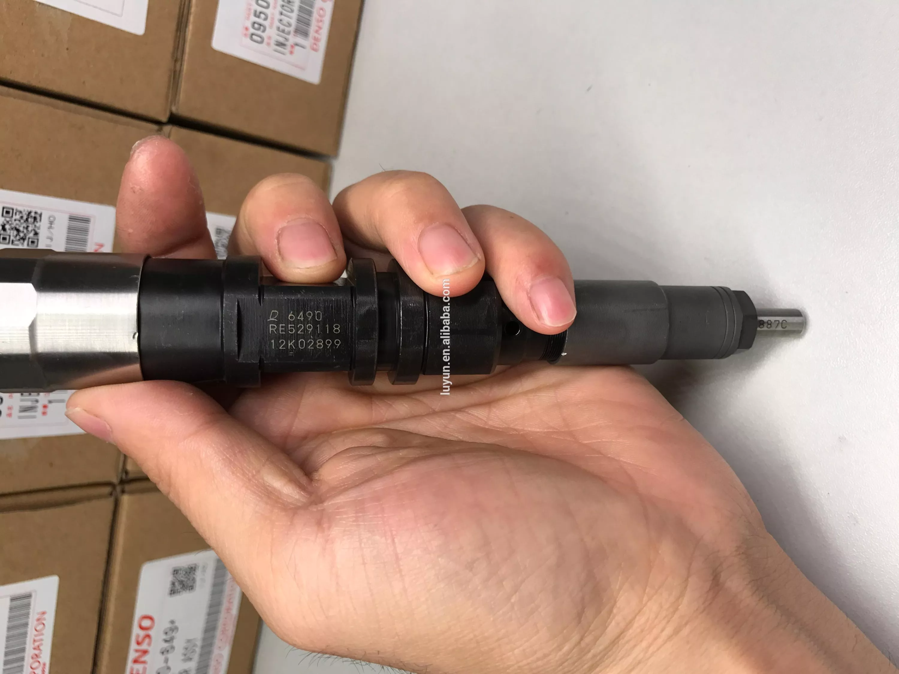 095000-649 common rail injector 095000-6490 RE529118 injector For JOHN DEERE 4045T 6068T injector nozzle 095000-6490 RE529118