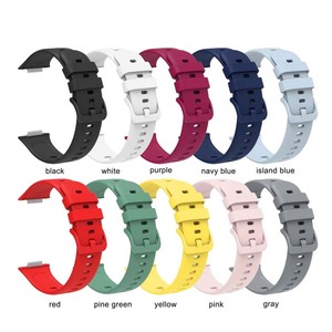 Correa de Reloj Inteligente Deportiva de Silicona de Caucho BEEFLYPOWER en Oferta para <span class=keywords><strong>huawei</strong></span> <span class=keywords><strong>Fit</strong></span> 2 Accesorios - Product Image 3