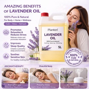 น้ำมันลาเวนเดอร์คุณภาพสูง บริสุทธิ์ 100% จากธรรมชาติ แท้ ขายส่ง ราคาถูก - Product Image 1