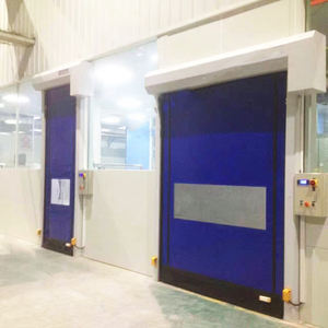 Puerta Rápida <span class=keywords><strong>de</strong></span> PVC Everbesten con Cortina Autorreparable y Funcionamiento <span class=keywords><strong>de</strong></span> Alta Frecuencia para Acceso a Almacenes Interiores - Product Image 1