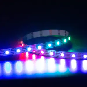 Magic Color Built-in IC WS2813 LED Strip Light RGB Flex LED Pixel Lighting Rope 30 60leds/M Non-Waterproof IP20