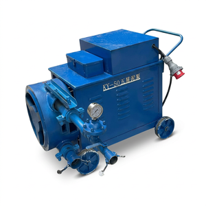 Pompe à béton électrique KY-50, moteur 10 CV, pression 25 bars, pompe à coulis industrielle, débit 5 m³/h, portée verticale 22 m, portée horizontale 100 m - Product Image 1