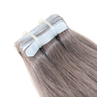 Extensiones de cabello humano, cinta de doble estiramiento, Remy, cutícula 100%, alta calidad