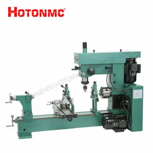 Hq500 Đa-Mục Đích Mill Máy Tiện Và Máy Phay Combo Hotonmc