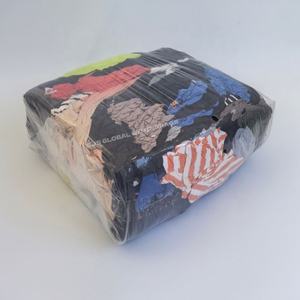 Trapos de Limpieza de Algodón 100% Reciclado, Trapos de Camisetas de Colores Reciclados, Trapos de Algodón 100% para Limpieza - Product Image 1