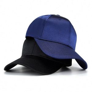 Casquette de baseball structurée à 6 panneaux style américain, imperméable, en satin, respirante, en tissu dentelle 100 % polyester - Product Image 2