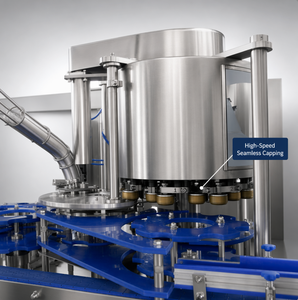 Machine de remplissage automatique haute vitesse 9000 CPH pour boissons gazeuses en canettes d'aluminium - Product Image 4
