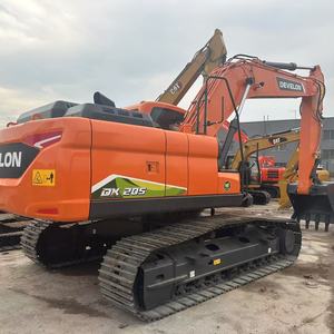 รถขุด DEVELON DX205 สีส้ม แบบติดตั้งบนราง สำหรับงานก่อสร้าง - Product Image 4