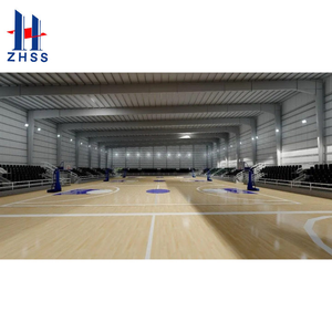 Trung tâm thể thao khung thép tất cả trong một | sân bóng rổ + bể bơi + phòng tập thể dục | Lắp đặt nhanh - Product Image 1