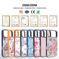 Étui de téléphone antichoc de luxe en TPU+PC, peinture UV haute définition, personnalisez votre motif pour la série, fabrication en usine