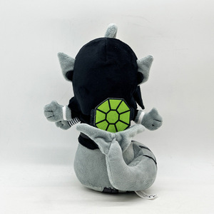 Pression Sebastian Solace jouets en peluche monstre de mer peluche poupée dessin animé sirène jeter oreiller effrayant coussin logo personnalisé cadeau - Product Image 3