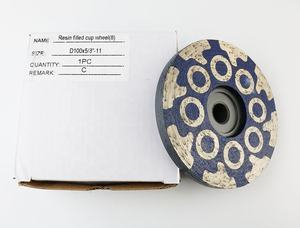 Disco de Diamante Relleno de Resina de Tecnología Coreana JDK, Rosca M14 o 5/8''-11 para Granito y Mármol - Product Image 5