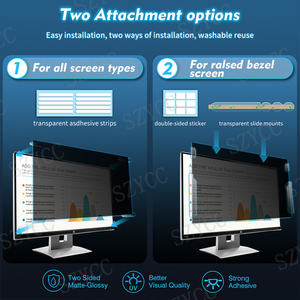 27 inch chống chói máy tính riêng tư Bộ lọc màn hình chống ánh sáng màu xanh bảo vệ màn hình cho màn hình rộng máy tính để bàn Màn hình LCD 16:9 - Product Image 4