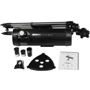 Reflecting Telescope 114 Mm Objective Diameter Astronomical Stargazing White And Black Model 500114 - Product Image 5