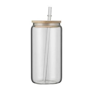 แก้วเมสันทรงทันสมัยขนาด 20 ออนซ์ พร้อมหูจับ สำหรับน้ำผลไม้ตอนเช้า - Product Image 1