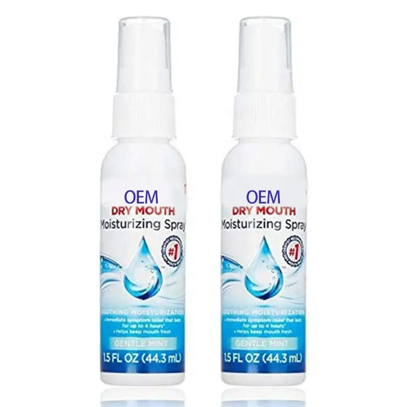 Lidercare oral care popular product organic natural daily use dry mouth moisturizing spray gentle mouth spray