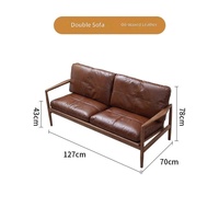 Vintage-Stil Massivholz Freizeitstuhl für Hotel und B&B; Wohnzimmer und Arbeitszimmer Vintage Sessel und Sofa