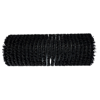 Brosse à rouleau spirale industrielle personnalisable en nylon souple OEM pour le dépoussiérage, le nettoyage des panneaux solaires, les convoyeurs et les bobines rotatives