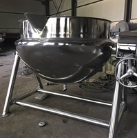 Commerciële Stalen Kookpot Voor Tomatenfruit Jam Gas/Stoom/Elektrische Verwarming Nieuwe Staat Voor Restaurants