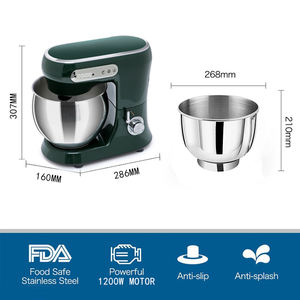 Inicio kitchenaids OEM impastatrice 4.5L 5.5L tazón de mezcla de acero inoxidable soporte proveedor de alimentos mezclador artesanal - Product Image 3