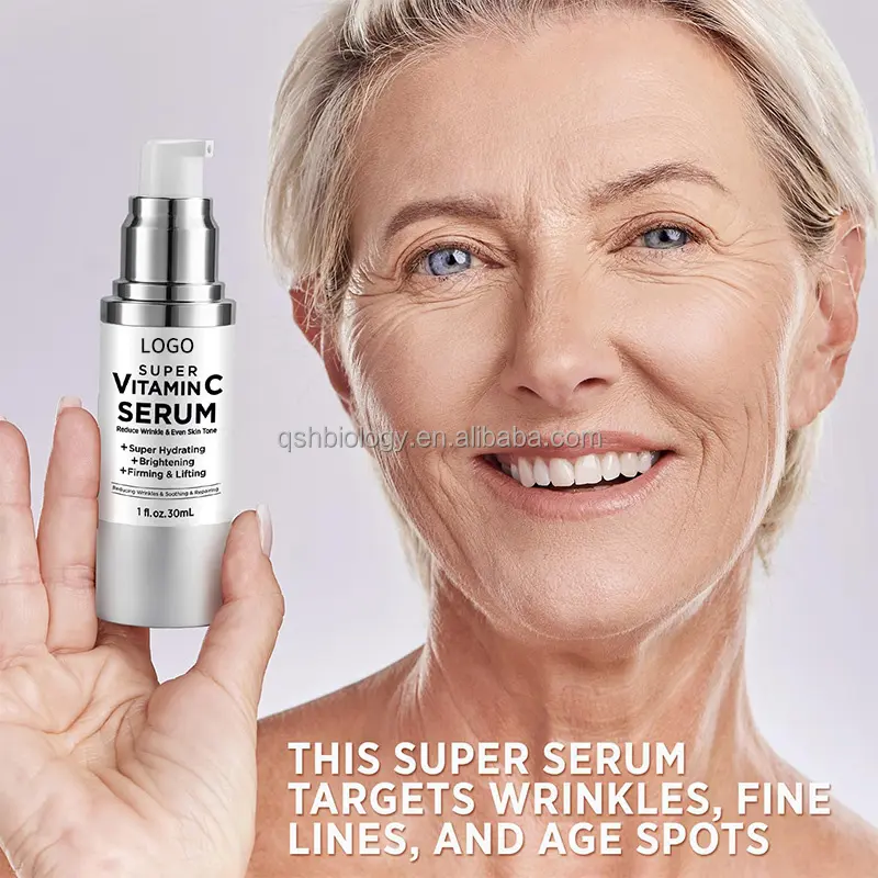 Herbal Firms Lifts Smooths Anti-wrinkle Serum Anti-aging Serum Hyaluronic Acid Moisturizing Face And Eye super Vitamin C Serum