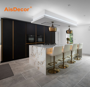 Hangzhou Aisen Unit Whole Set Home Decorative Furniture Custom Modern Style <strong>Small</strong> <strong>Kitchen</strong> <strong>Cabinet</strong> - Product Image 1