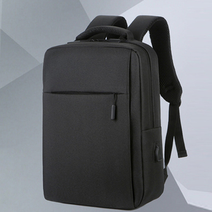 Logotipo personalizado impermeable computadora bolsa multifuncional Simple negocios USB Casual deportes escuela ocio viaje portátil mochila bolsa
