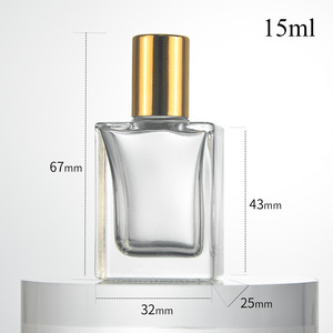 Botella de Perfume de Vidrio de 10 ml con Rodillo de Acero Inoxidable - Product Image 5