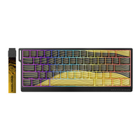 Clavier mécanique filaire FIERCE GAMING GEAR MADLIONS MAD60 HE Series en matériau PBT avec rétroéclairage LED pour ordinateur ou ordinateur portable