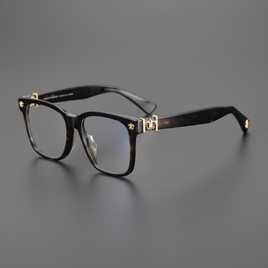 Ch8055 חזק עמידות אצטט הספקטרום עבה מרשם יוקרתי גברים משקפיים מסגרת קריאה אור עם מלבן גדול - Product Image 1