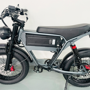 Bicicleta Eléctrica Personalizada al por Mayor, E-Bike Enduro, Bicicleta Eléctrica de Montaña Rápida, Batería de Litio de 48V, Neumáticos Anchos, Bicicleta Eléctrica Urbana de Carga para Adultos - Product Image 3