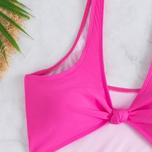 Conjunto de Bikini de Tres Piezas para Mujer, Traje de Baño de Cintura Alta, Marca Outpace de Guangzhou - Product Image 2