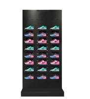 Présentoir mural pour chaussures Étagères murales pour chaussures Présentoir mural pour magasin de chaussures Présentoir mural