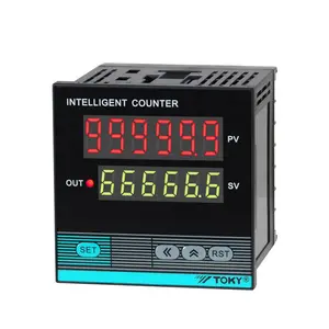 High accuracy Industrial Electrical Electromagnetic 6 Digit Meter Pulse Counter