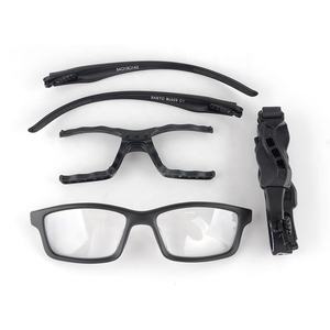 แว่นตาบาสเก็ตบอล Basto คุณภาพสูง ขายดีที่สุด ดีไซน์ใหม่ล่าสุด พร้อมคุณสมบัติป้องกันแรงกระแทกและรอยขีดข่วน แว่นตาสำหรับกีฬา - Product Image 6