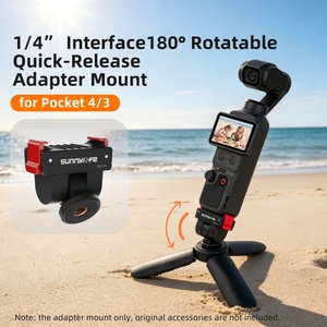 สำหรับออสโม พ็อคเก็ต 4/3 อะแดปเตอร์แบบปลดเร็ว 1/4" รูเกลียว 180 °   อุปกรณ์เสริมกล้องแอคชั่นแบบปรับได้และขยายได้ - Product Image 3